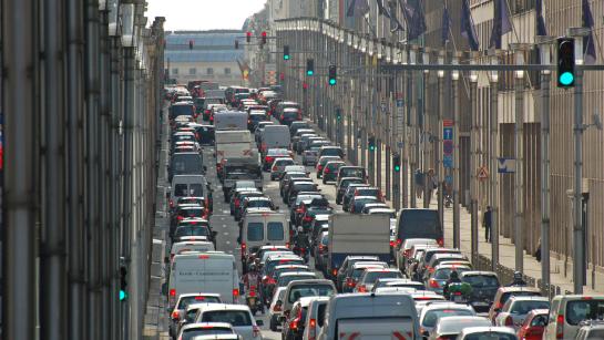 Rechtenvrije afbeelding mobiliteit Brussel
